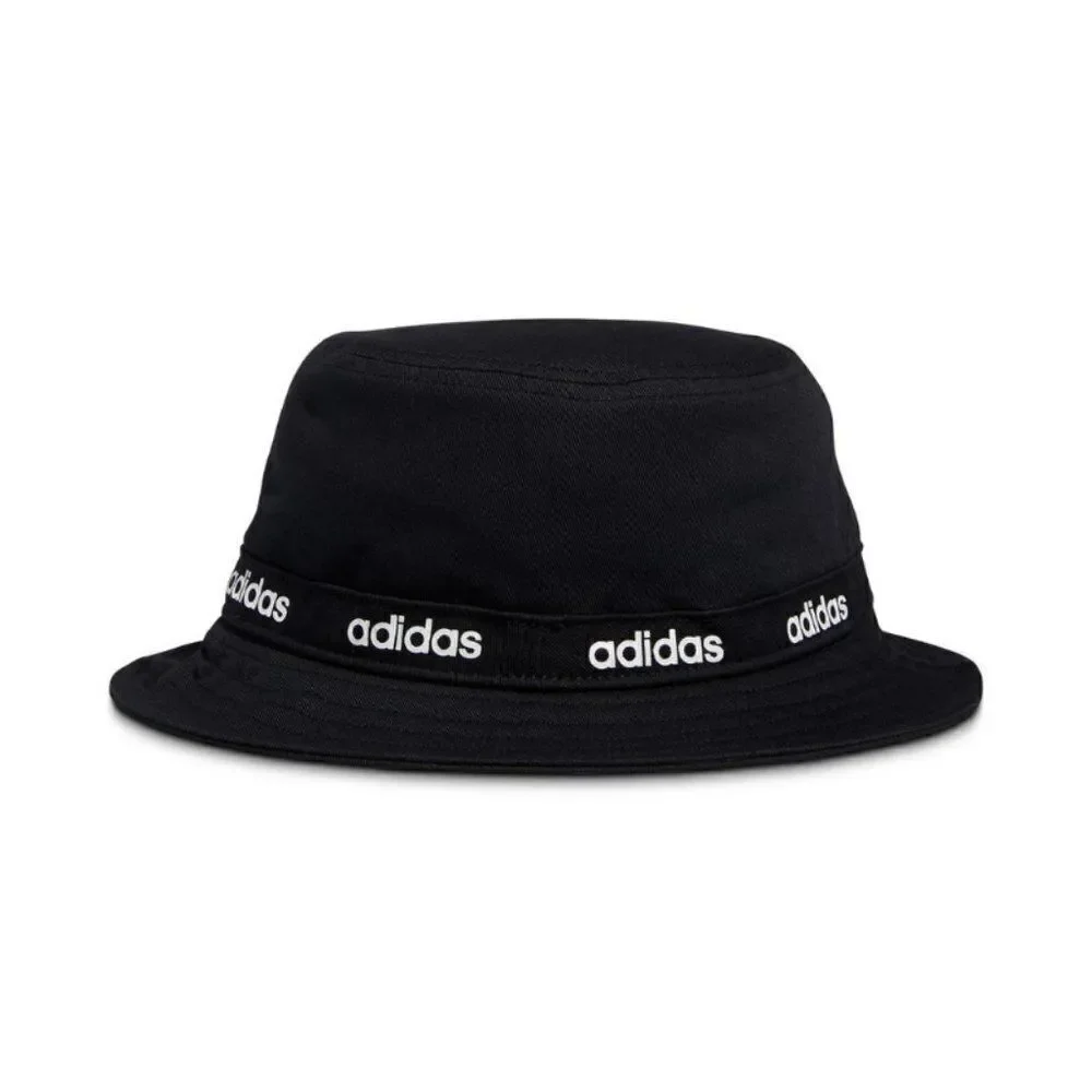 adidas Women's Black Cotton Essentials Bucket Hat Size OS